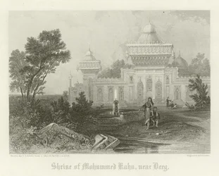 Shrine of Mohammed Khan, near Deeg, India
